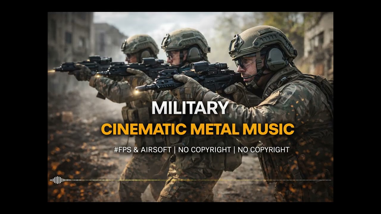 Dark Military Metal Music 💀 | Tactical Combat Action | No Copyright