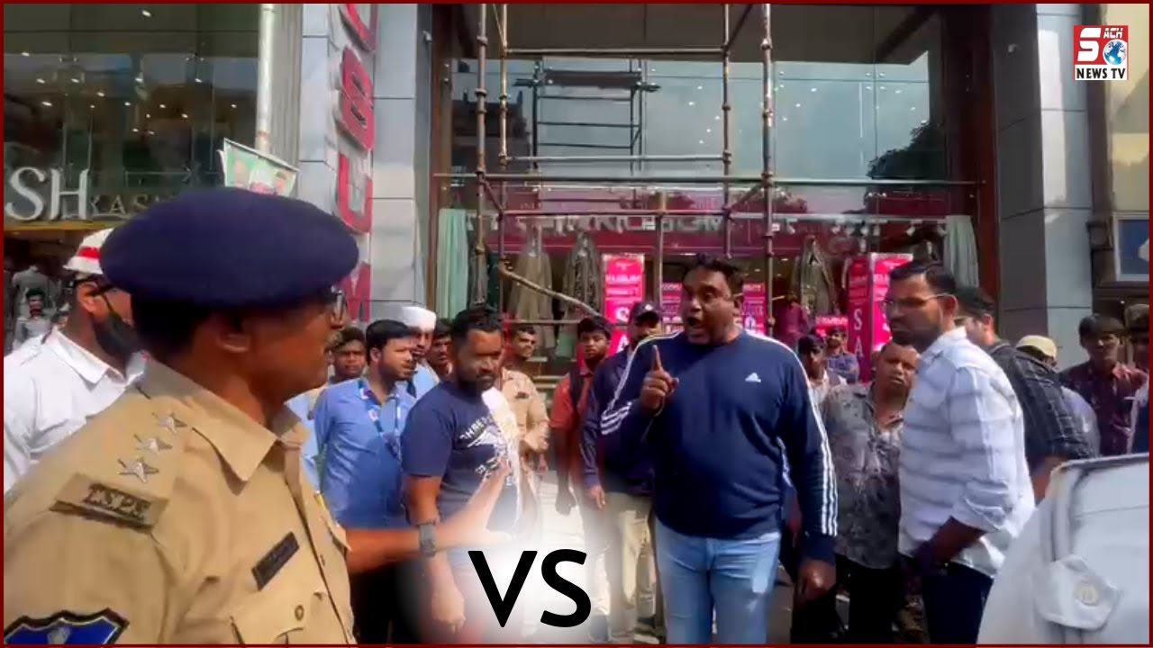 GHMC Officers Ka Zulm Old City Mein | AIMIM Corporator Mustafa Ali Muzaffar Ka Ghussa |@sachnews