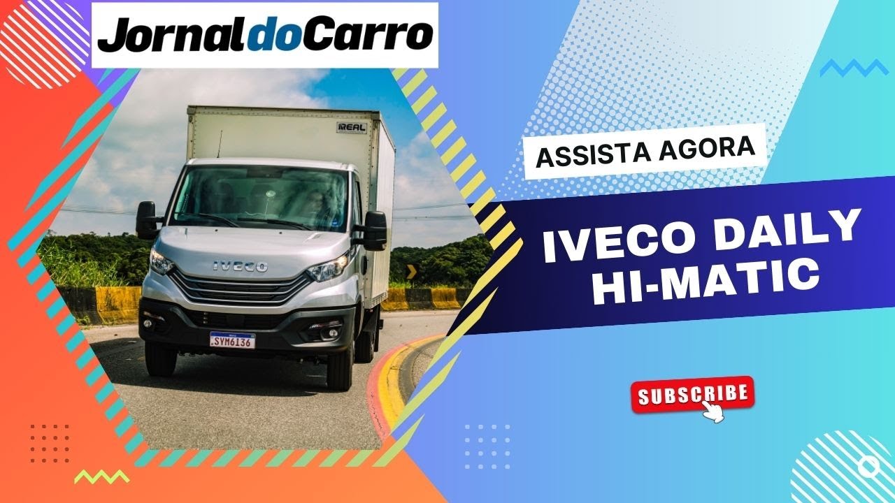 Iveco Daily Hi-Matic tem câmbio automático do Lamborghini Urus