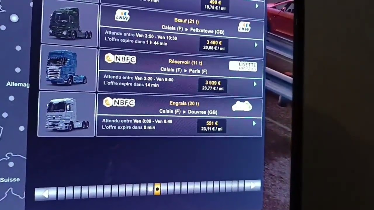 Testing ETS2 in my grandpa’s computer.