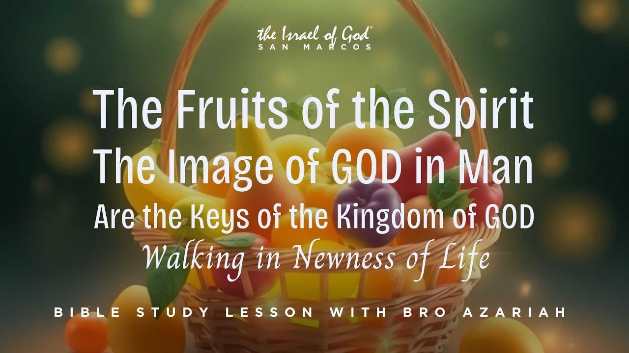 The Fruits of the Spirit The Image of God in Man... | Bro Azariah | IOG San Marcos  | 01-31-2026
