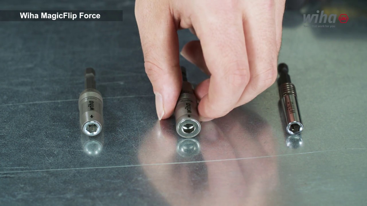 Tutorial: Wiha Bithalter CentroFix Super Slim, CentroFix Force und MagicFlip Force
