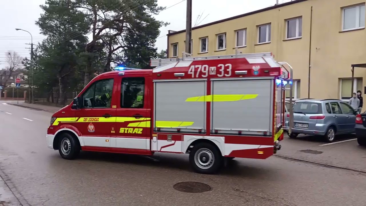 Wyjazd Alarmowy 479[M]33 GLBA Volkswagen do gałęzi OSP Legionowo