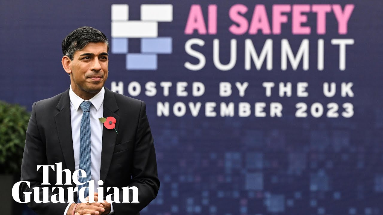AI summit: Rishi Sunak holds closing press conference – watch live