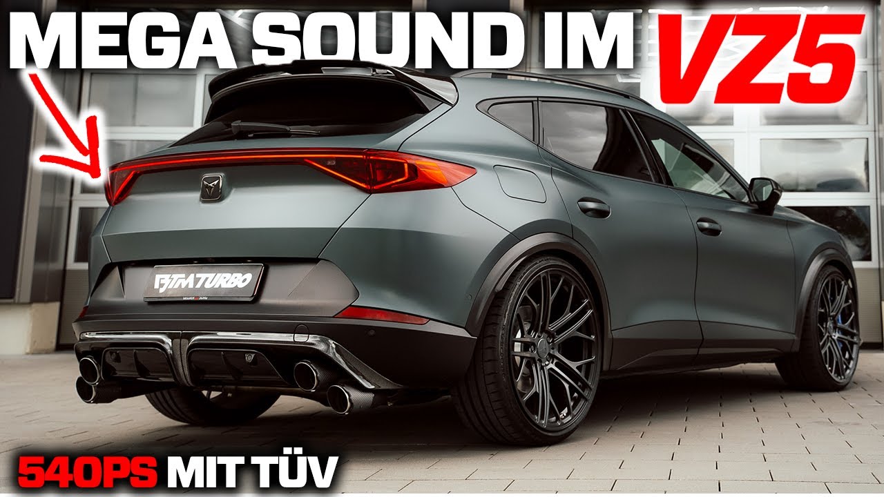JETZT KNALLTS RICHTIG im 540PS Cupra Formentor VZ5 mit TÜV - Downpipe, Offene Ansaugung, Abgasanlage