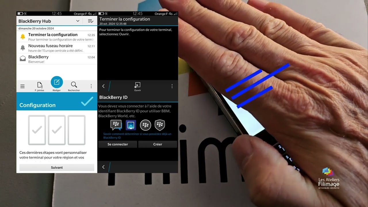Comment supprimer lD Blackberry ? 2024
