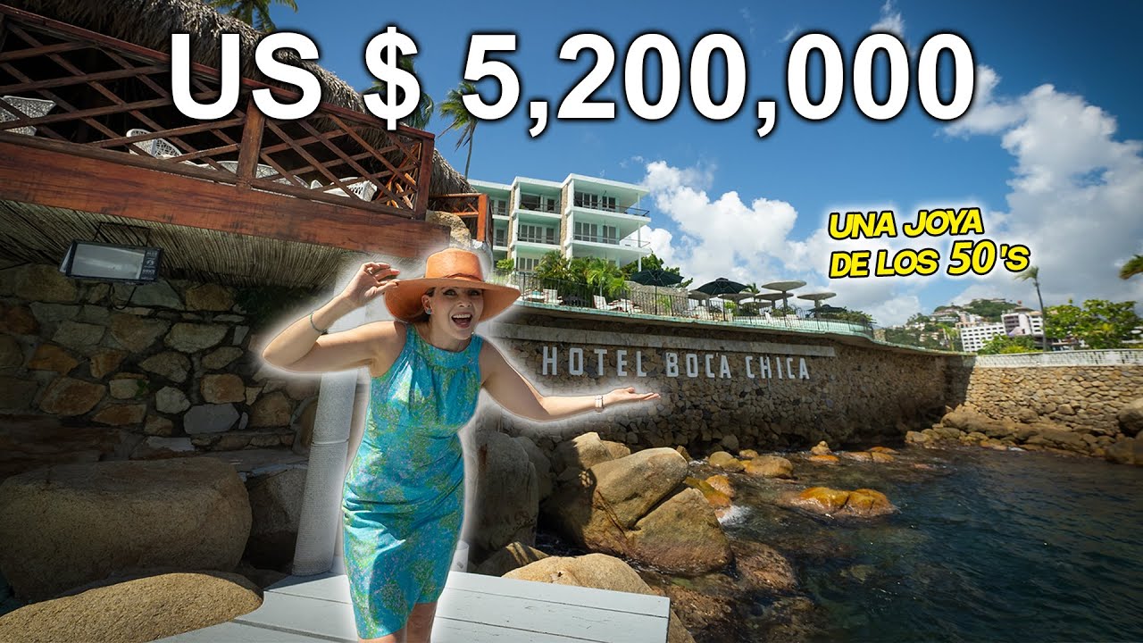 Vendo HOTEL BOUTIQUE en Acapulco por $ 5,200,000 de Dólares