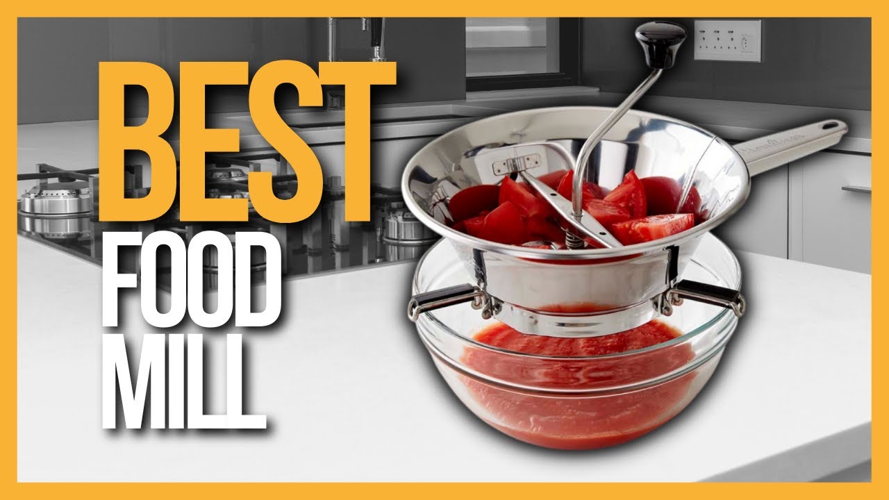✅ TOP 5 Best Food Mills | Food Grinders Review