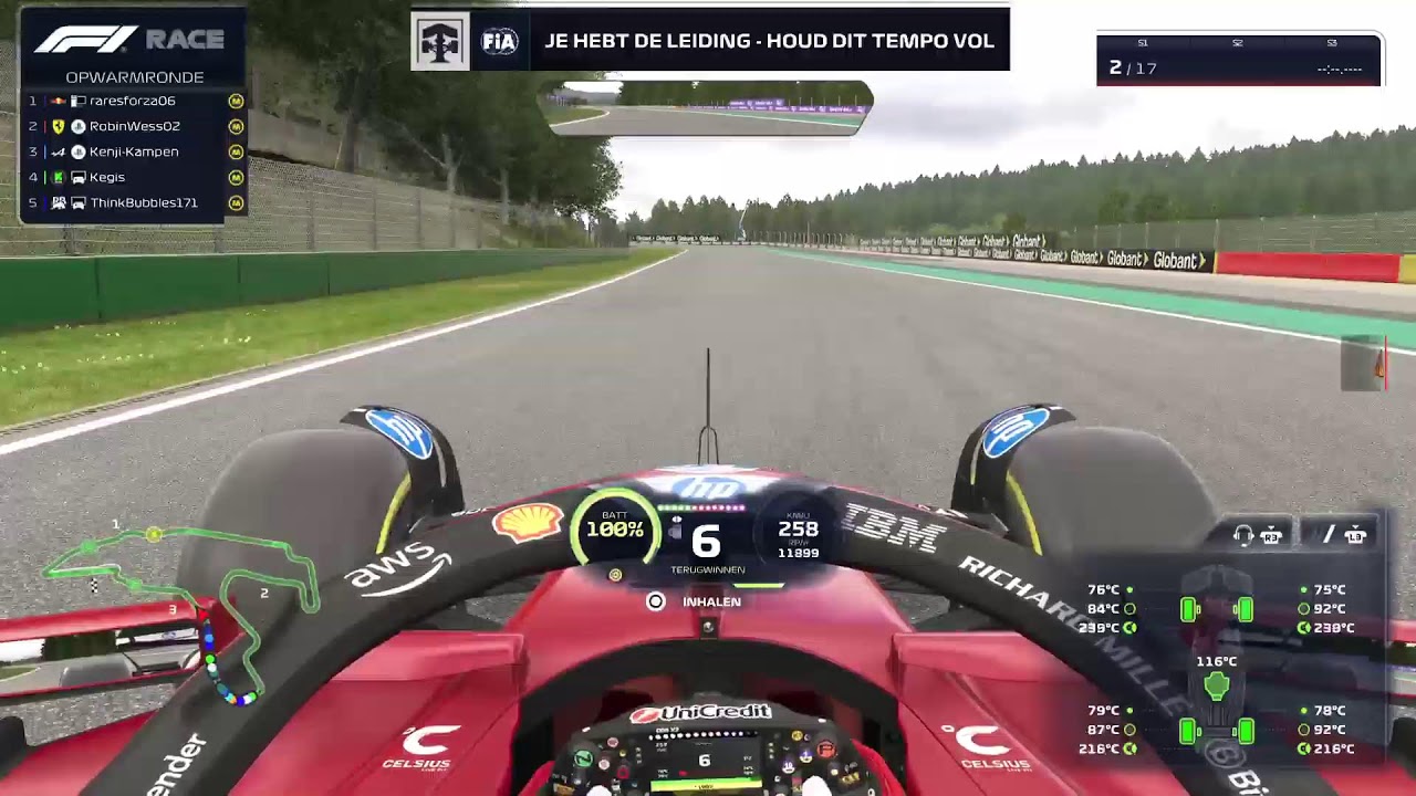 DFF T1 S1 Pre season Belgium