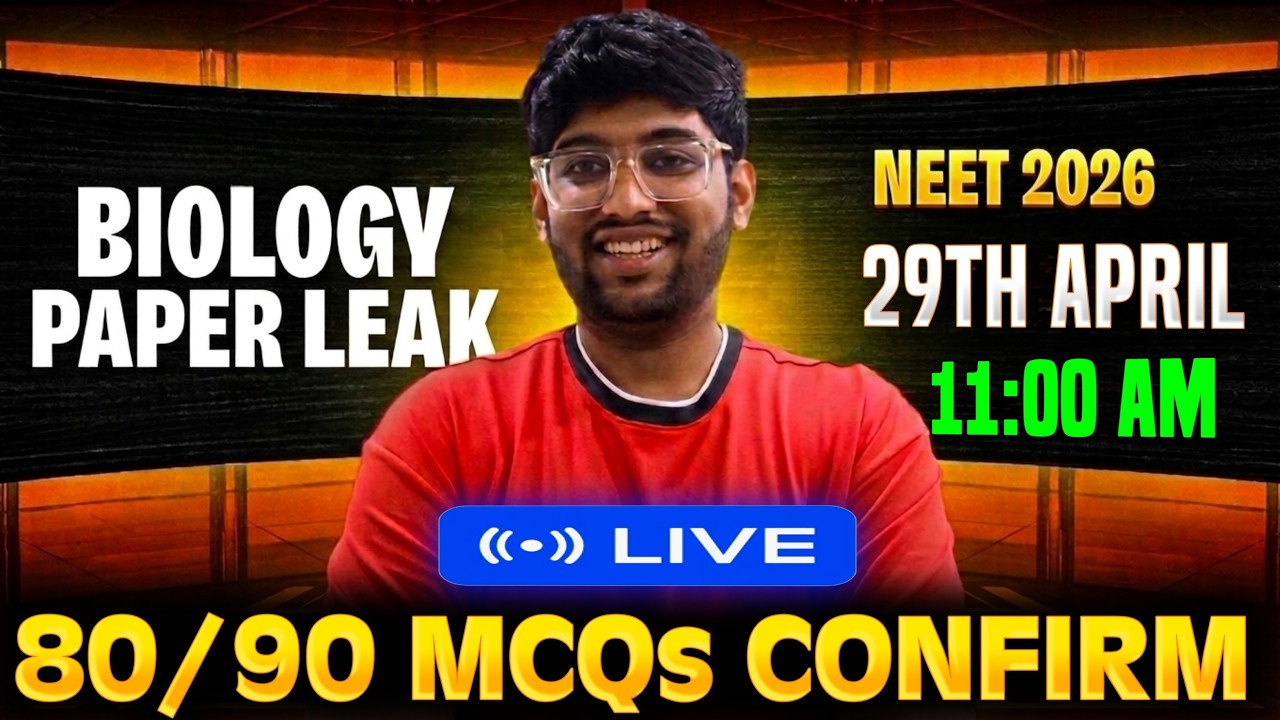 80/90 MCQS Leaked | 300 MCQs | NEET 2026