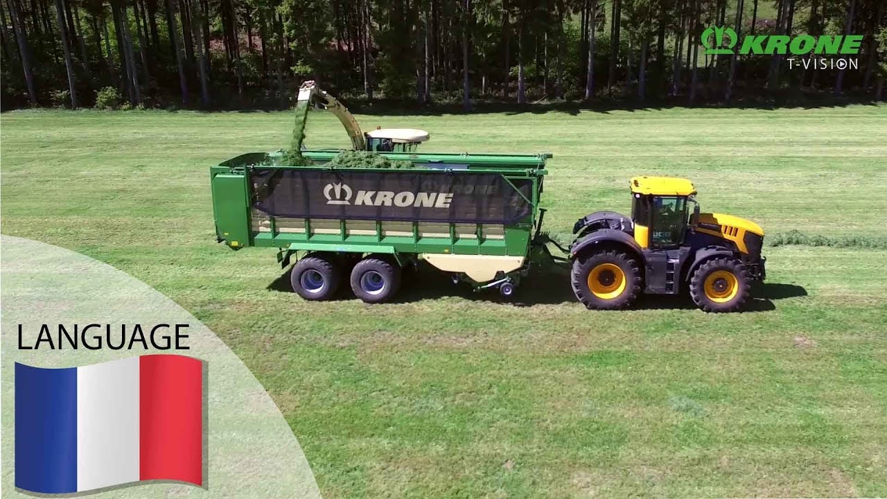 KRONE Remorque autochargeuse-hacheuse polyvalente – ZX 430/470/560 (2019)