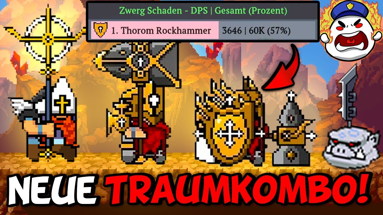 PALADIN OP! Die STÄRKSTE TEAMKOMBO gefunden!? Der Kreuzzug rennt über Bosse! | Dwarves