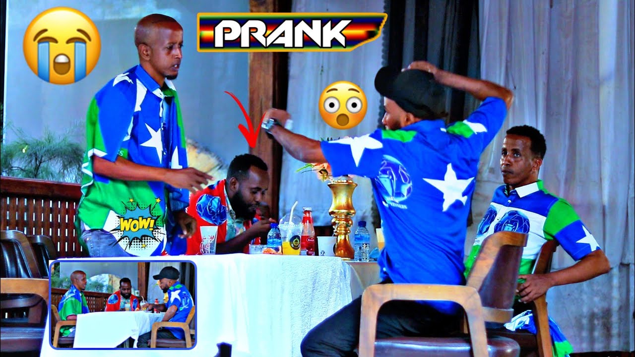 PRANK AAN KU SAMEENAY MUUMIN BAALOW IYI WAZIIRKA OO MADAXA KA GALAY