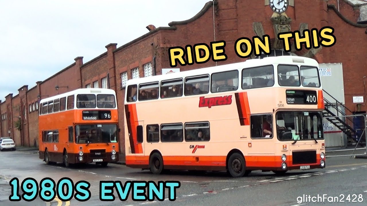 80s Flashback event at Museum of Transport Greater Manchester