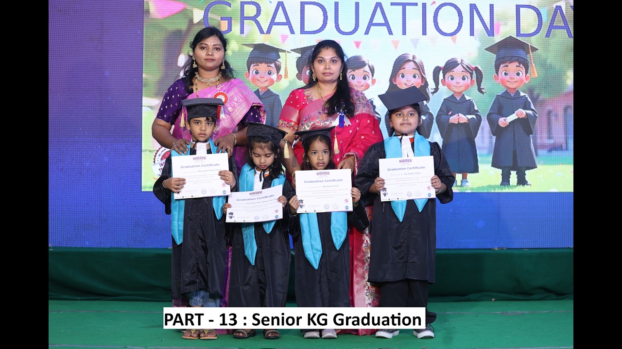 Kidzee Hydernagar Joy Fest - Part 13 | Senior KG Graduation  | PreSchools in Hyderabad |