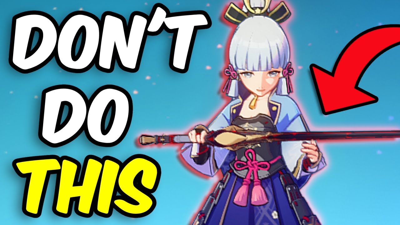 DON'T MAKE THIS MISTAKE leveling up your Kamisato Ayaka! | Genshin Impact F2P Best Weapon Tips