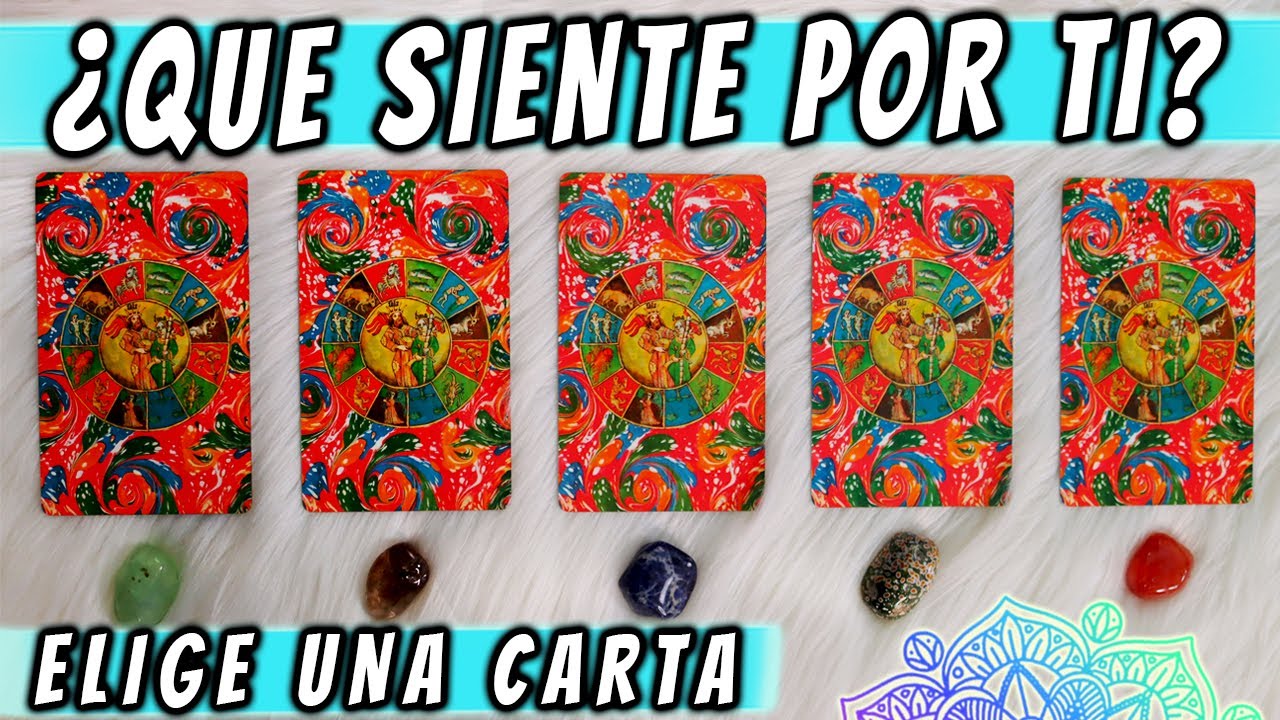 QU&Eacute; SIENTE POR TI?💘- TAROT AMOR  - Elige una carta 🔮✨