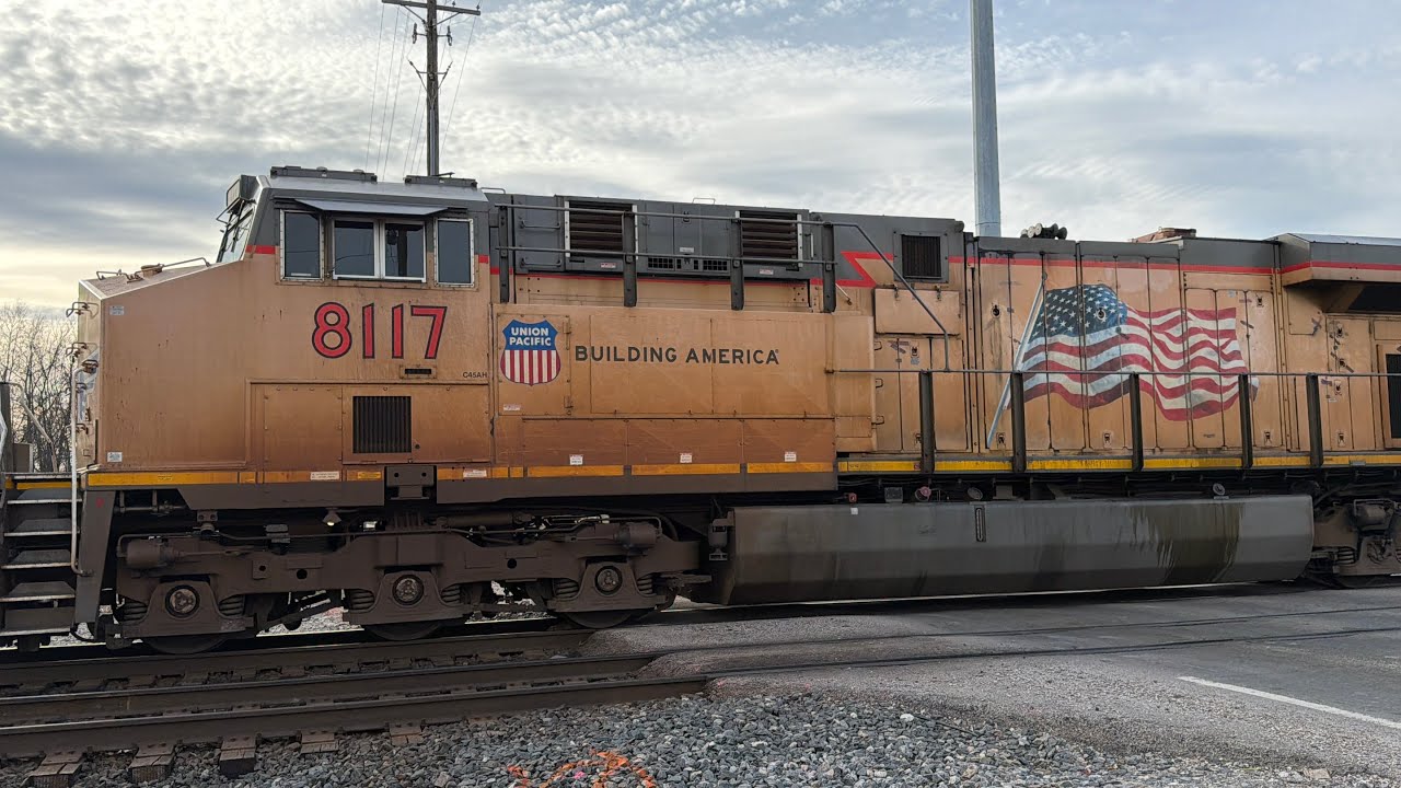 03/15/26 NS+UP Intermodal Train at Valley Crossing in Columbus, OH