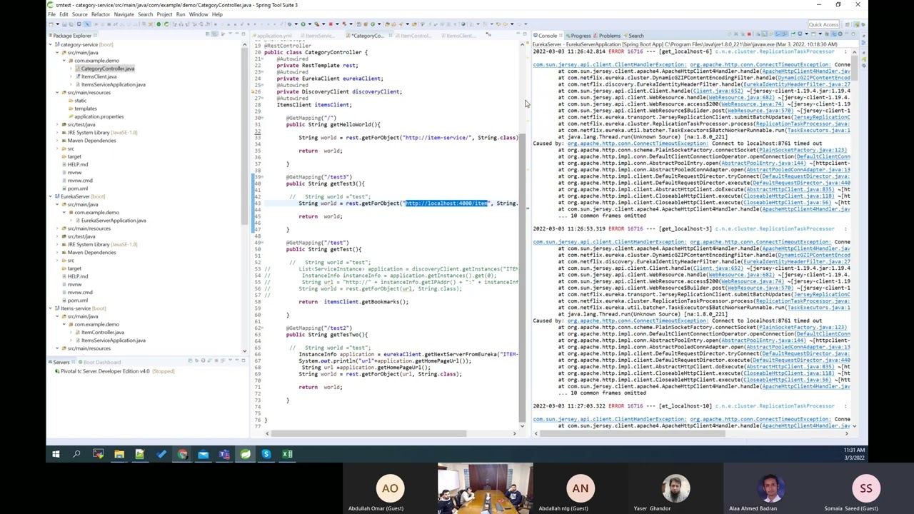 Microservice By Alaa Bayoumi Ntg Clarity Training session 3 (Arabic)