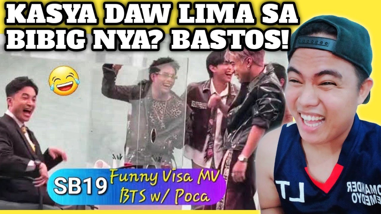 POCA SHARES FUNNY BEHIND THE SCENES AT SB19 VISA MUSIC VIDEO SHOOT 😂