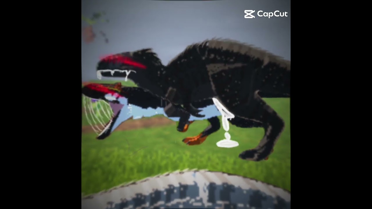 A pack of yutyrannuses playing a 