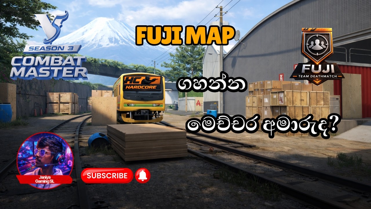 💥Win එකක් ගන්න මෙච්චර අමාරුද? 💀 | Combat Master - Fuji Map | Janiya Gaming SL