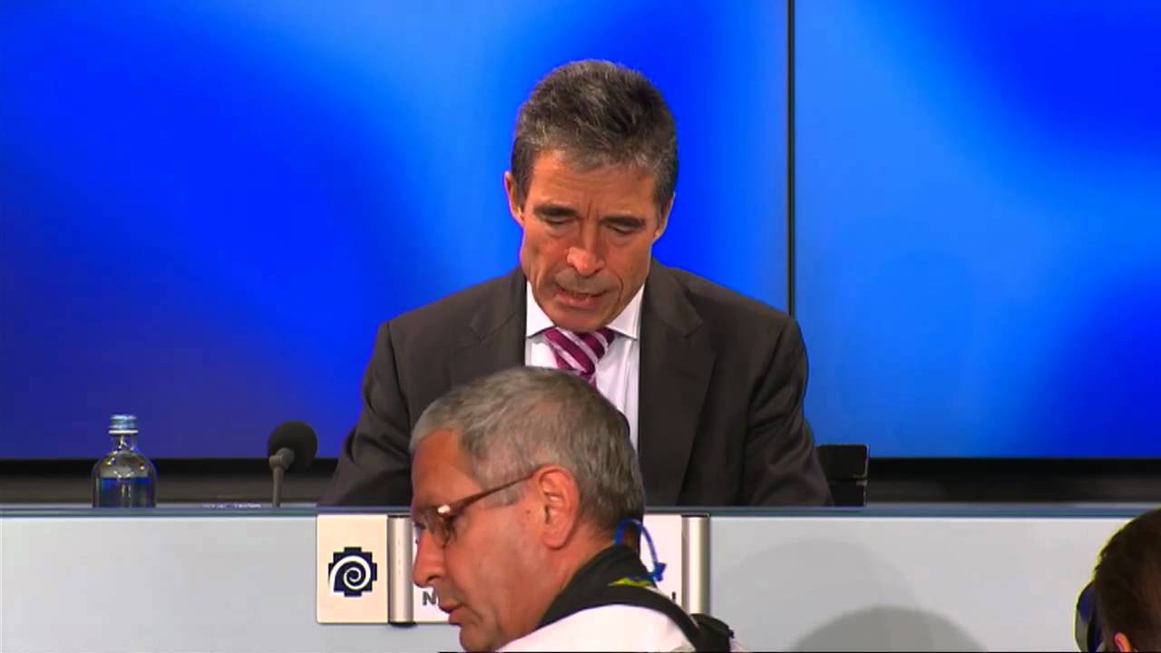 NATO Secretary General - Monthly press briefing 01 Oct 2012.