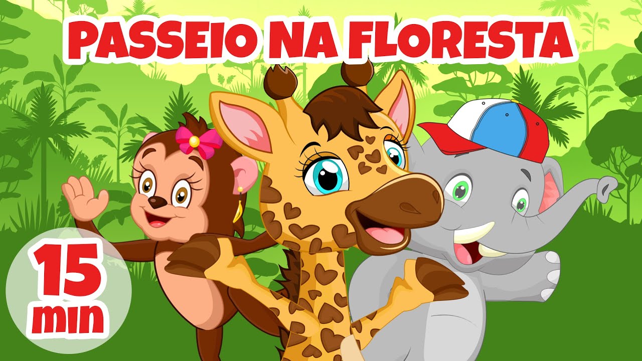 Passeio na Floresta da Giramille - 15 min | Desenho Animado Musical