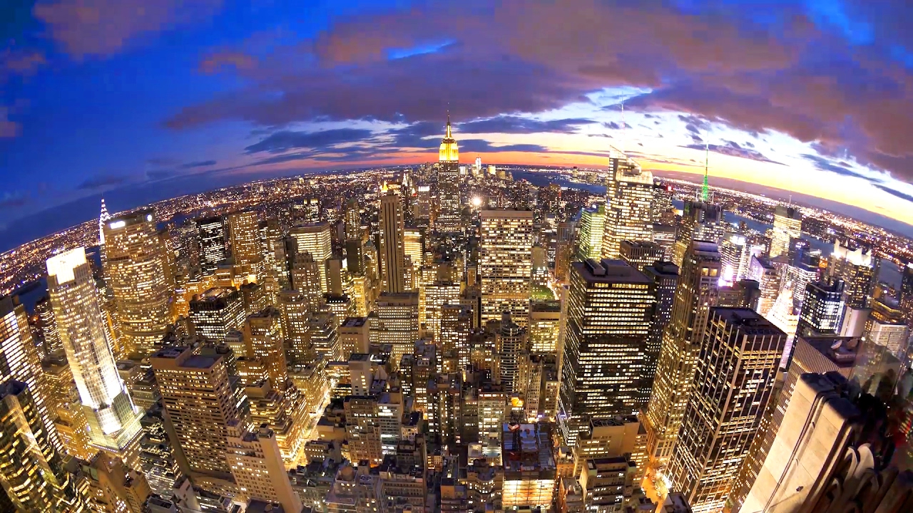 New York City Time Lapse Videos, Best of Manhattan Day to Night Timelapse Clips