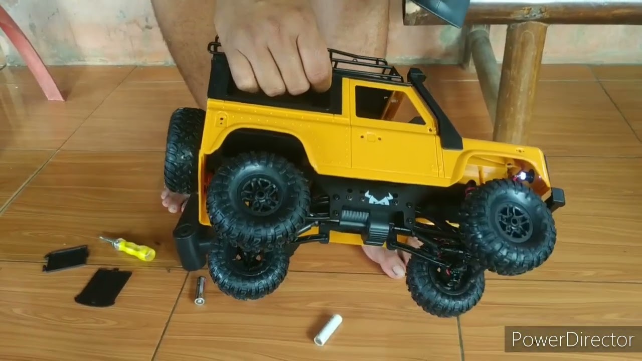 RC offroad MN 90,, mobil remot land rover