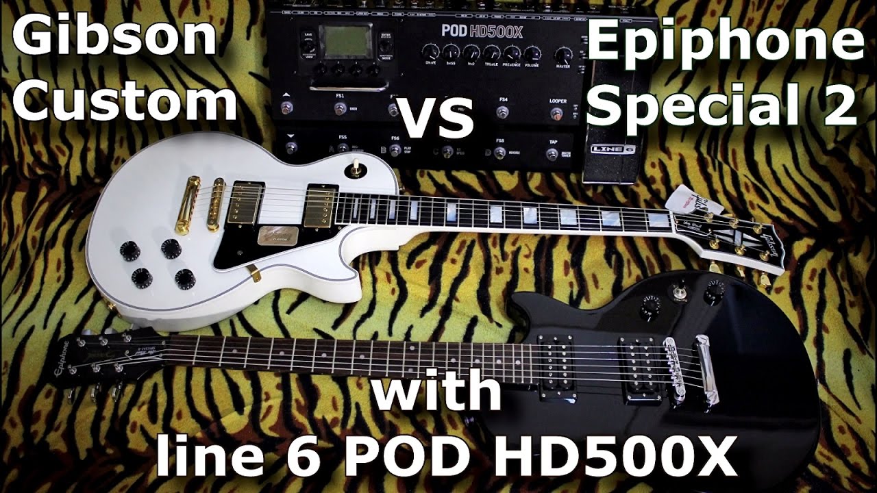 Gibson Custom VS Epiphone Special II - Guitar Battle #7