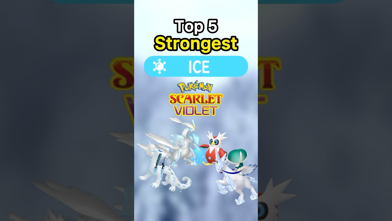 Топ-5 самых сильных ледяных покемонов в Pok&eacute;mon.
