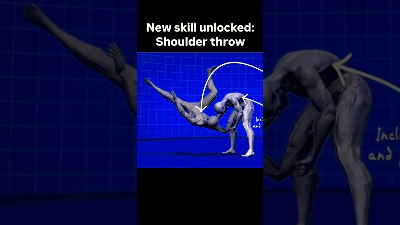 ippon seoi nage #shorts #c&uuml;do #judo