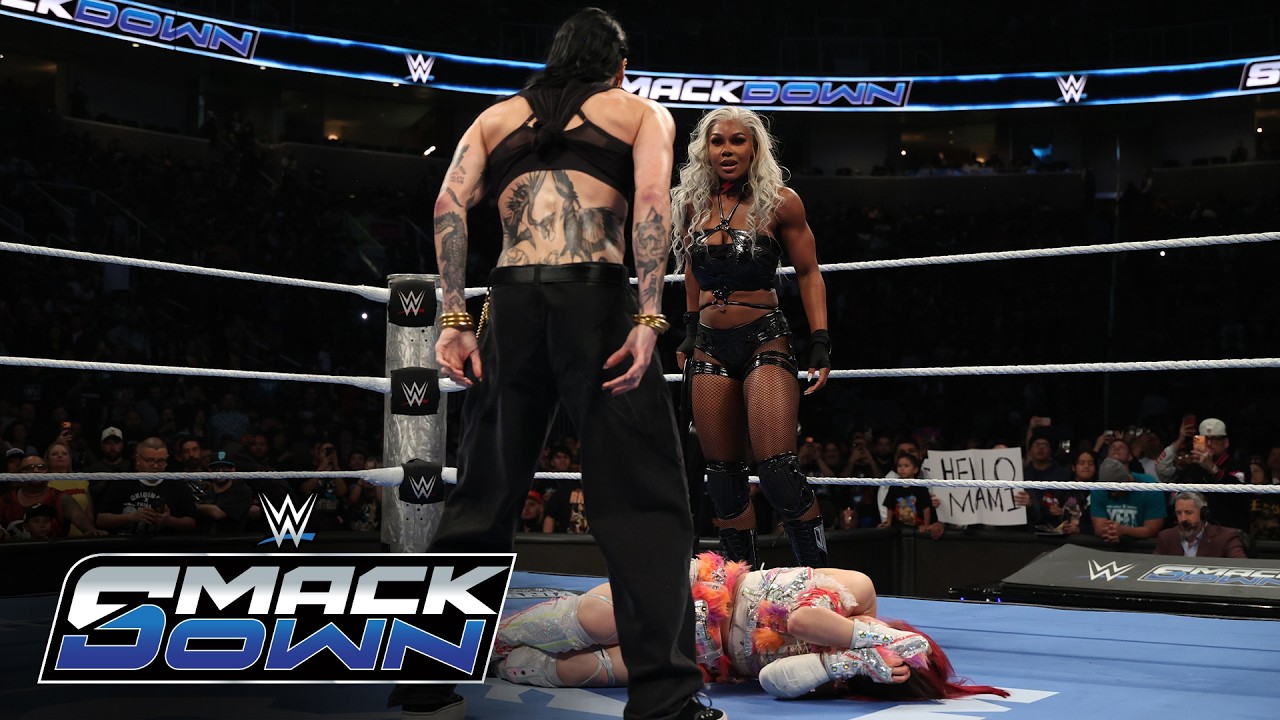 Матч без титула между IYO SKY и Джейд Каргилл: лучшие моменты SmackDown, 10 апреля 2026 года.