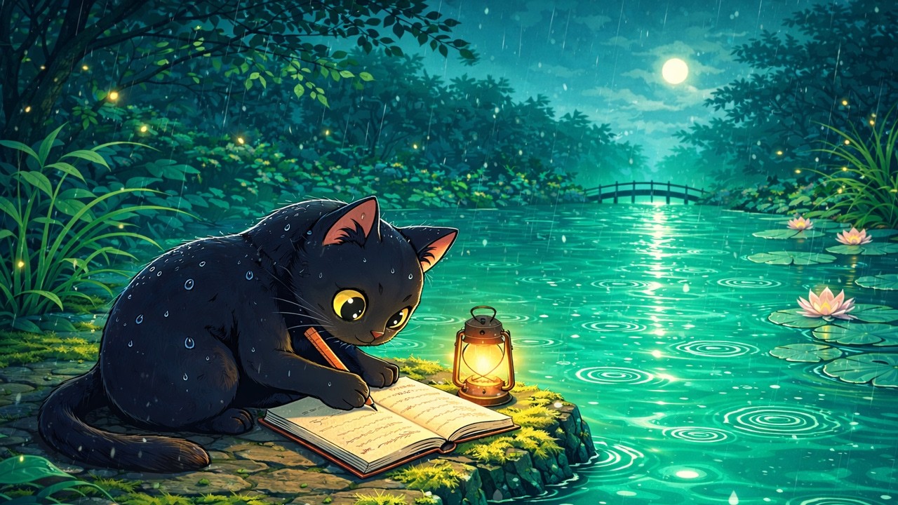 Rain Lo-Fi for Study 🌙 Hope Is Quietly Beside You