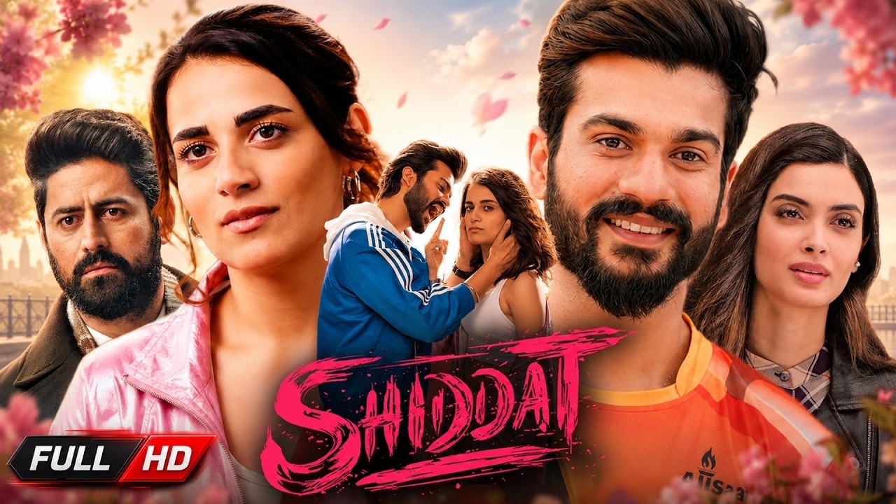 SHIDDAT Full Movie Hindi Dubbed | Sunny Kaushal | Radhika Madan | New Bollywood Romantic Drama Movie