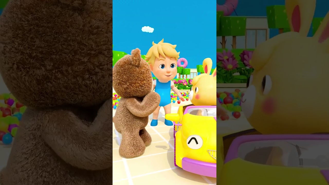 Let&rsquo;s Share the Toy Car! 🤝 | Good Manners for Kids | Koka TV#singalong #childrensongs #toddlersongs