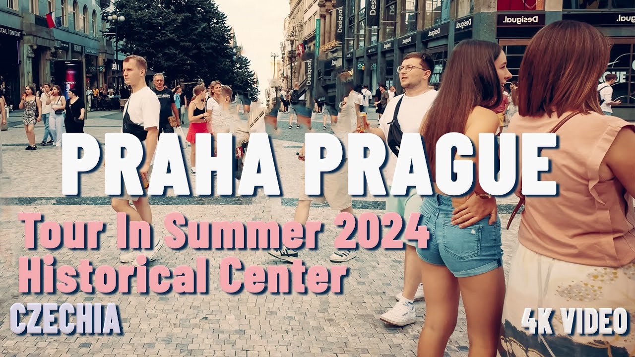 Prague Summer Day Walk - 2024 | Old Town CZECHIA  🇨🇿 2024
