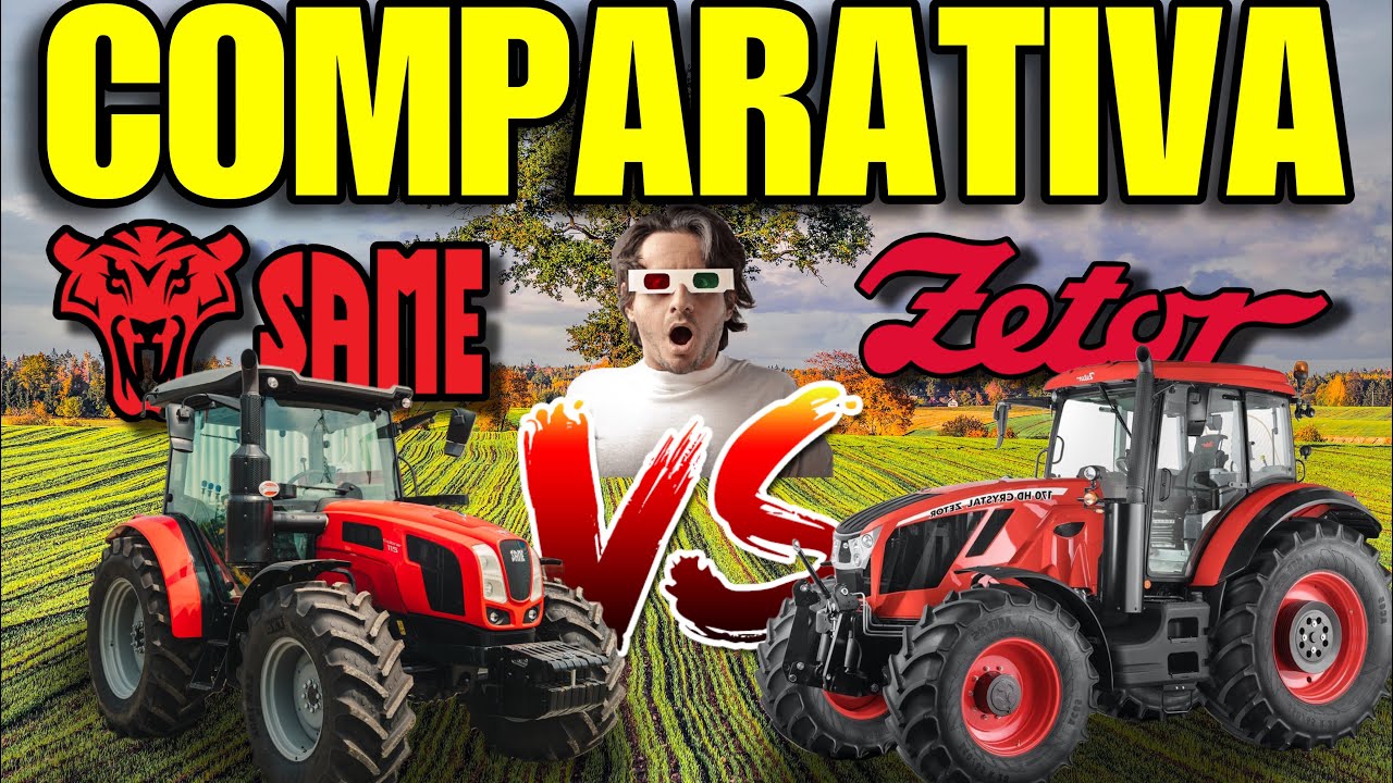 Comparativa explosiva: Zetor 170 vs Same 120, ¿cuál es el rey del campo?​