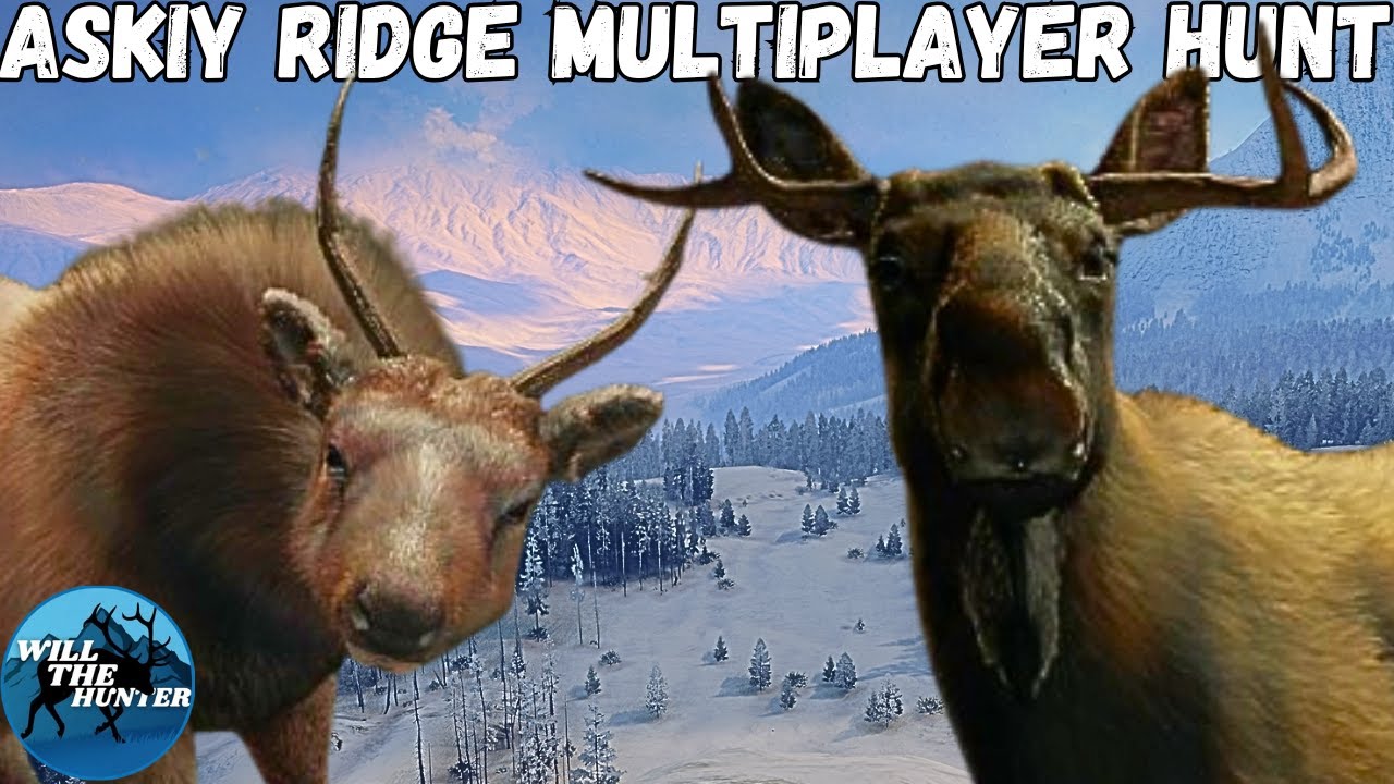 Hunting With Weapons I Rarely Use On Askiy Ridge Multiplayer?! TheHunter Call Of The Wild