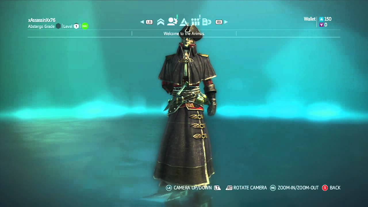 Assassin's Creed 4 : Black Flag - All The Multiplayer Characters