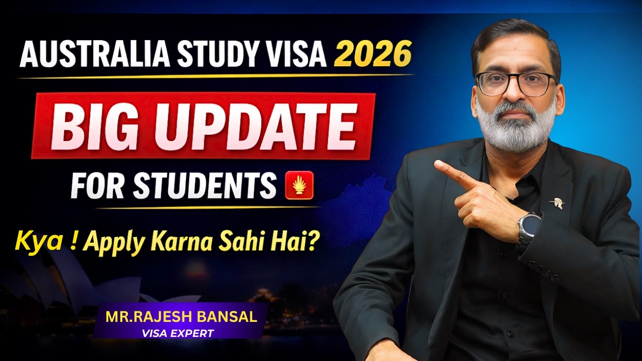 Australia Study Visa 2026 | Honest Review | Students Ke Liye Important Update