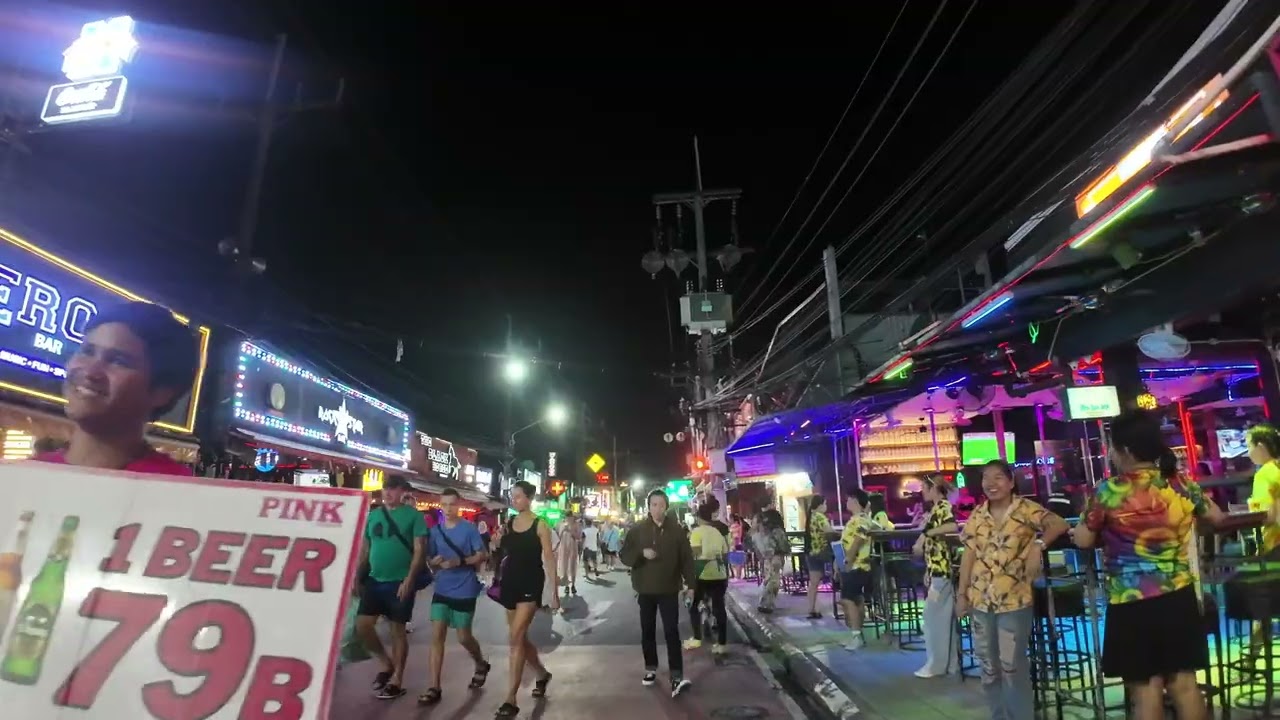 Bangla Road in Patong Thailand