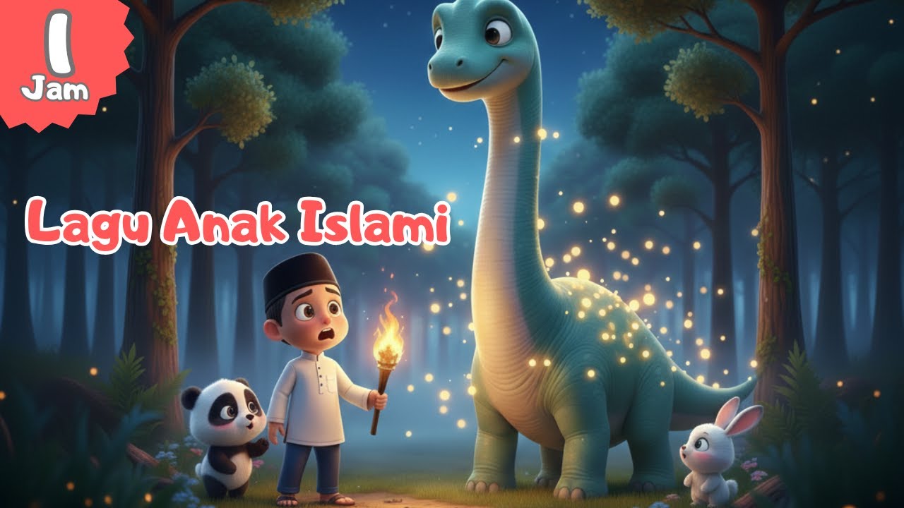 1 Jam Lagu Anak Islami - Rukun Iman,Allahul Kaafi, 5 Rukun Islam,Nama 10 Malaikat, Aku Mau ke Mekkah