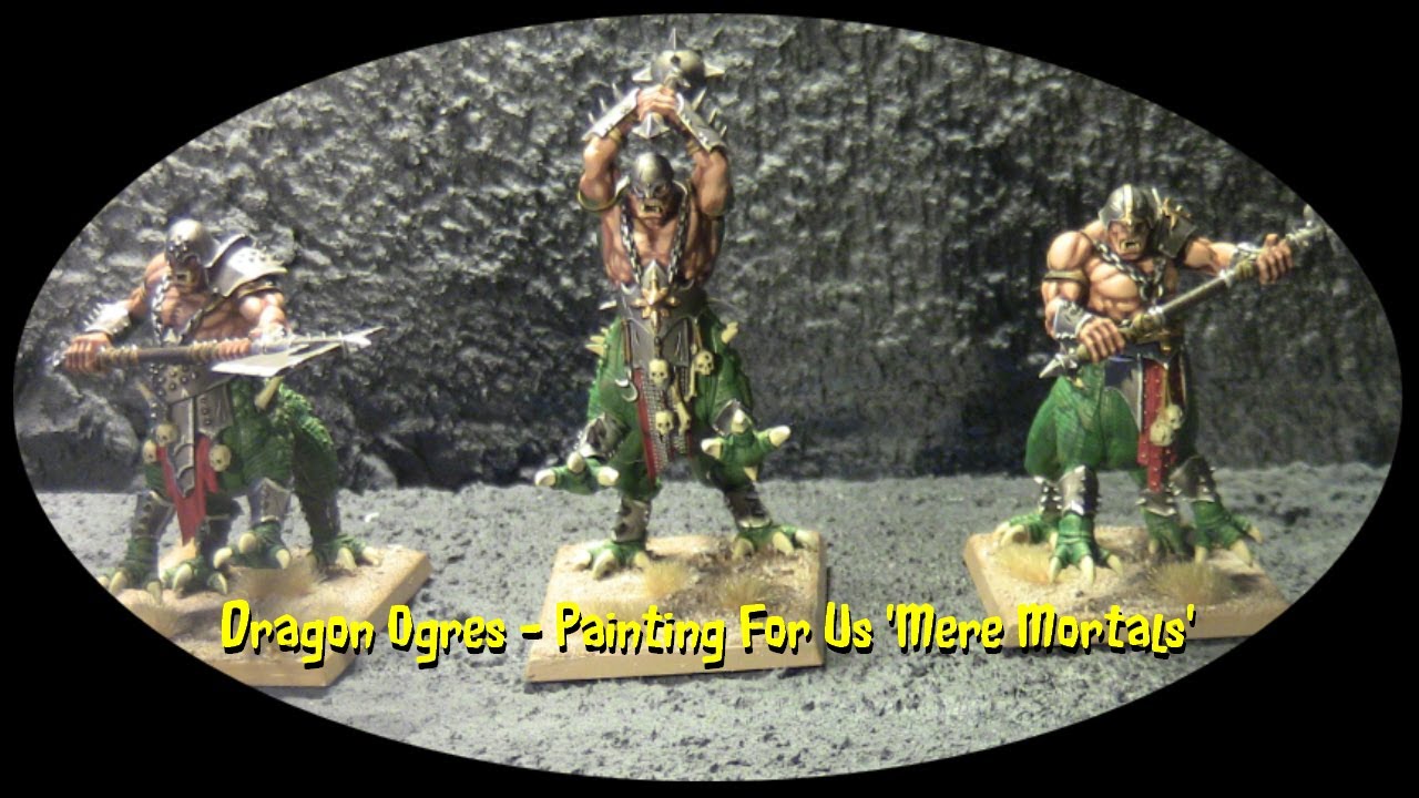 How to Paint a Dragon Ogre -- Warriors of Chaos -- Painting For Us Mere Mortals Painting Tutorial