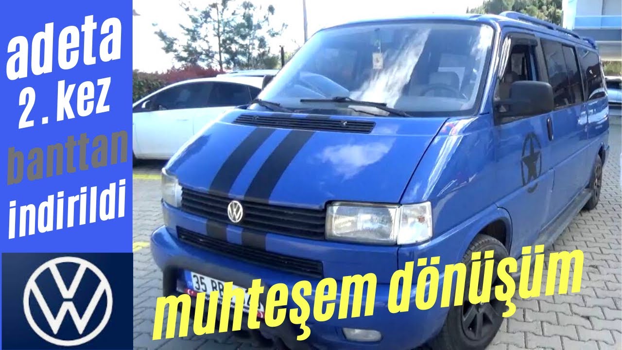 Baştan Sona Yenilenmiş Araç Aldım | Tamirat Tadilat | Transporter T4 #car #transporter #renovation