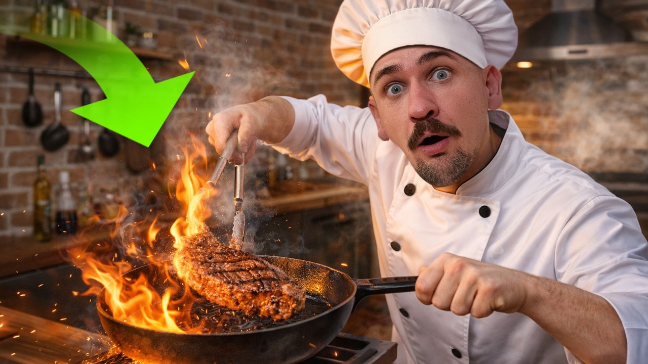 TO M&Oacute;J PIERWSZY STEAK W ŻYCIU?!