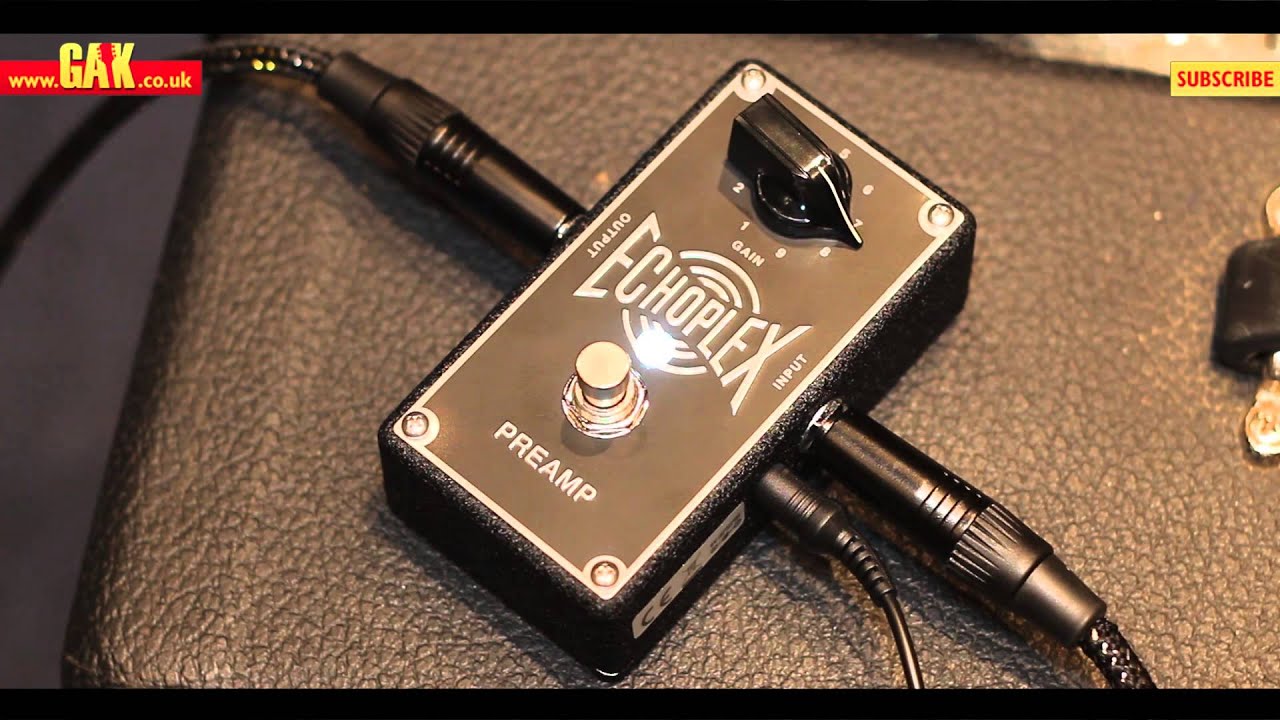 Jim Dunlop - Echoplex Preamp Demo at GAK
