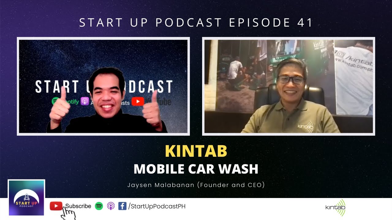 Start Up #41: Kintab - Mobile Car Wash ft. Jaysen Malabanan