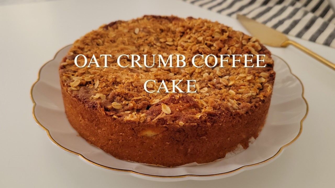 Oat Crumb Coffee Cake | Soft & Buttery Coffee Cake Recipe